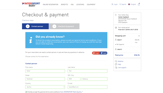 INTERSPORT Rent enhances CX with innovative online rental platform